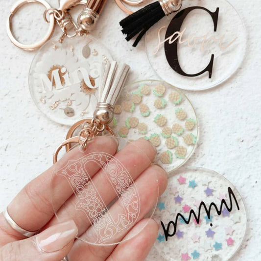 Round Keychains